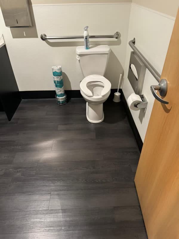 Commercial restroom detail